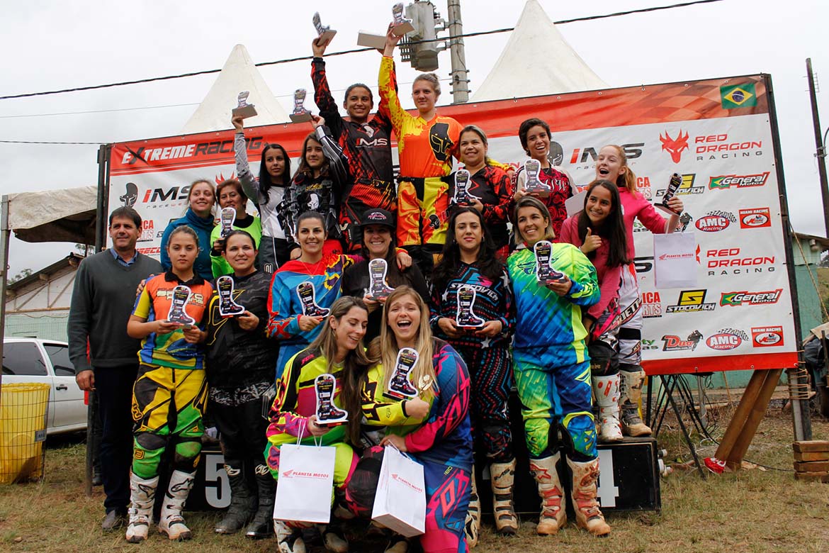 copa interestadual de velocross 2015 3 terceira etapa podio feminino a maior categoria feminino do brasil