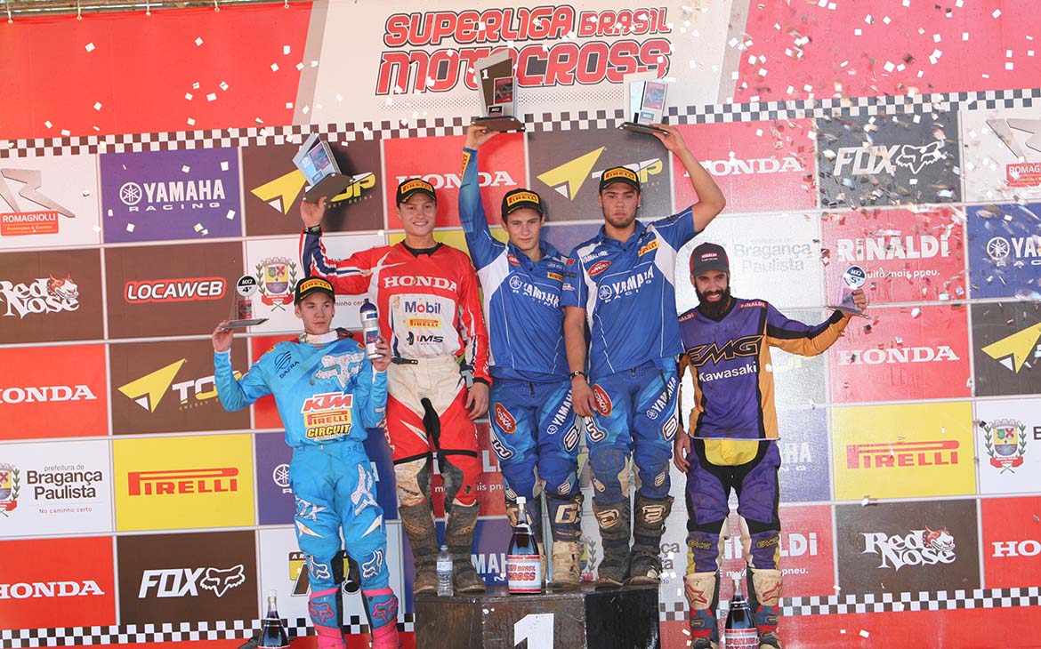 superliga brasil de motocross 2015 podio mx2